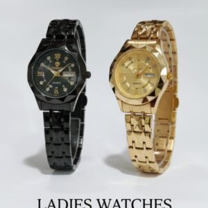 Ladies Watch black & golden
